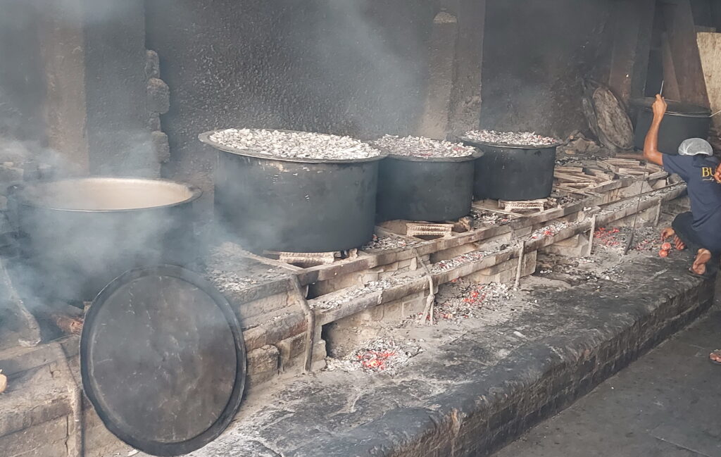 The fire cooked biryani at Buhari's on Mount Road